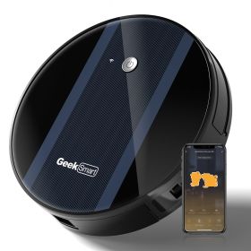 Geek Smart Robot Vacuum Cleaner G6;  Ultra-Thin;  1800Pa Strong Suction;  Automatic Self-Charging;  App Control;  Custom Cleaning;  Great for Har